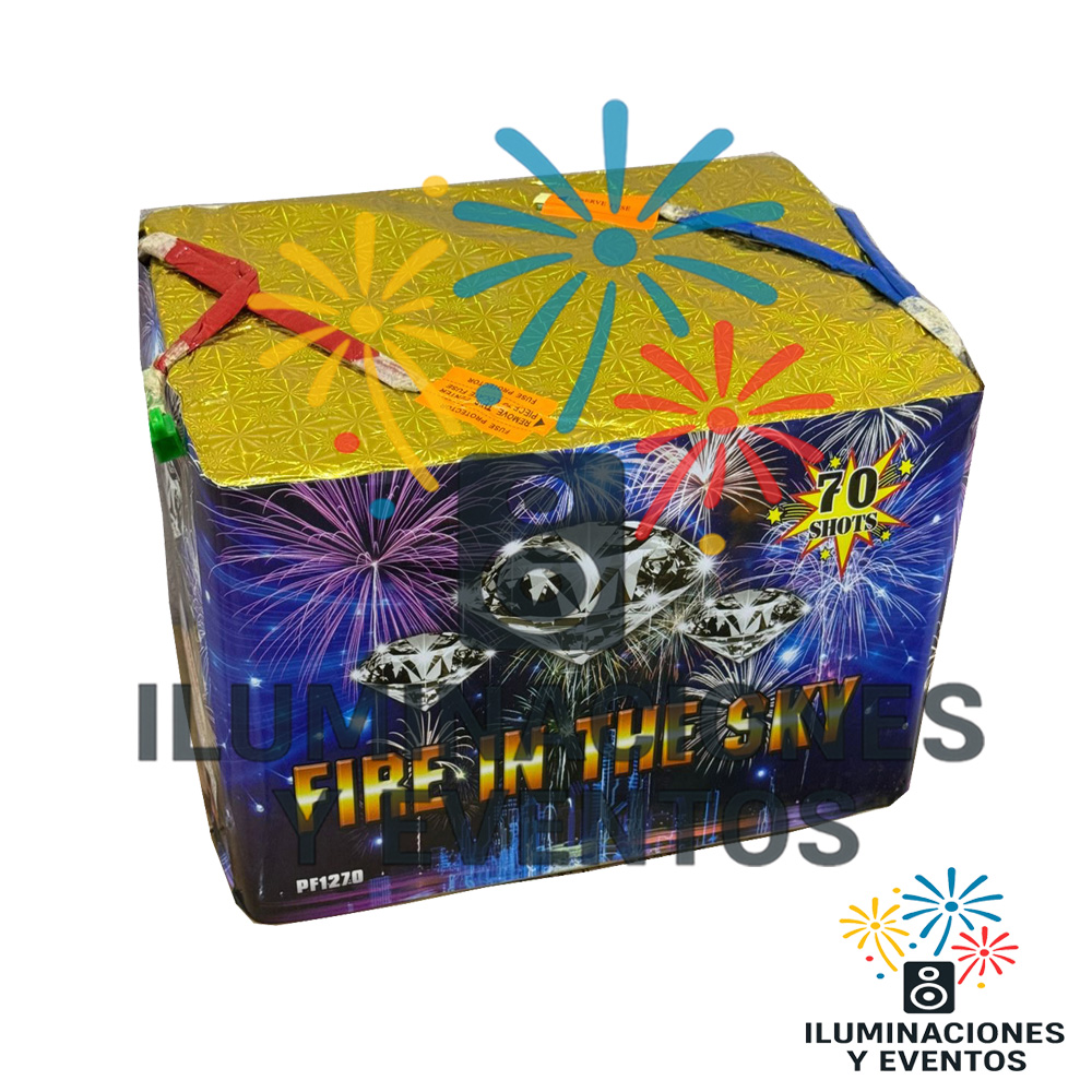 Show 70 Disparos, Fire In Fire In The Sky